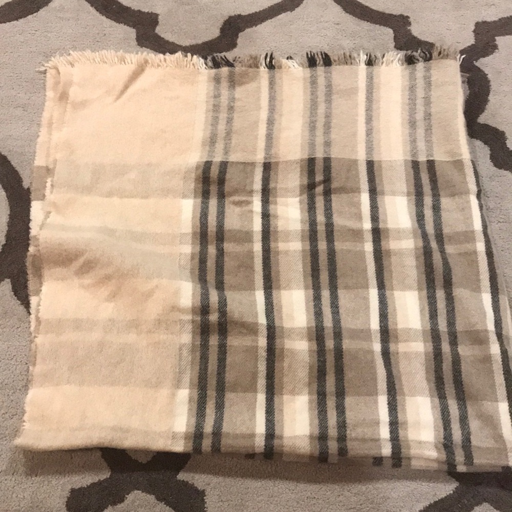 J. Crew Wool Blend Square Scarf